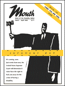 cover of March 1999 "Judgment Day" issue of Mouth