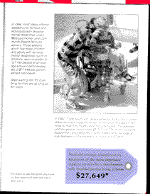 a page from Mouth's publication, "You Choose," shows two young boys, one of them disabled, living in freedom.